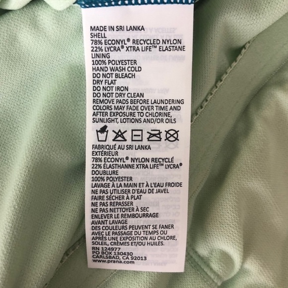 PRANA NWT Ella One Piece Swimsuit Lagos Lisbon Small - Picture 8 of 9